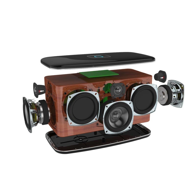 Riva Festival Wireless Multi-Room Lautsprecher schwarz