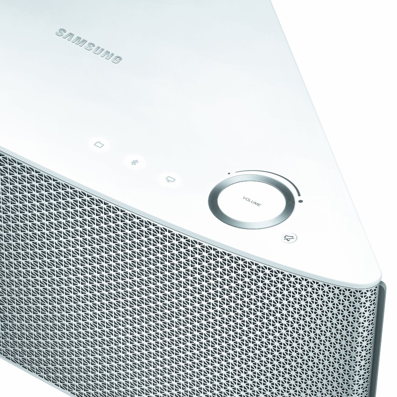 Samsung WAM751/EN Multiroom-Lautsprecher weiß (Premium-Modell)