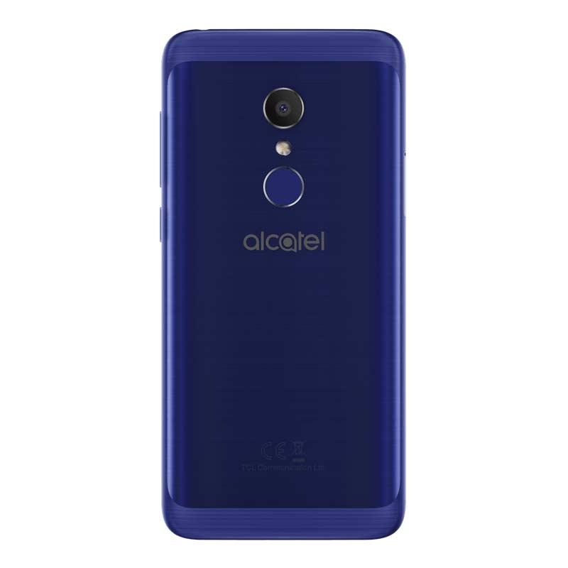 Alcatel 1C Dual-SIM Smartphone metallic blue