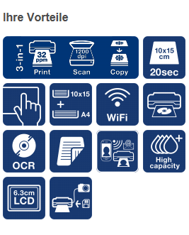 Epson Expression Premium XP-605 Multifunktionsdrucker