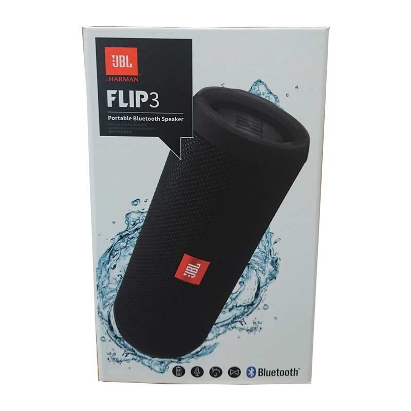 JBL Flip 3 portabler Lautsprecher schwarz
