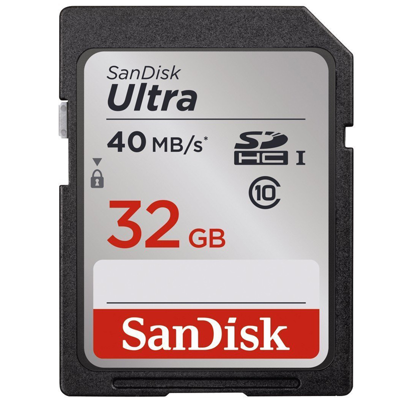 Sandisk Ultra SDHC 32GB Class 10 UHS-I