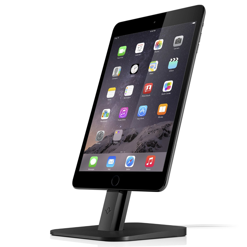 Twelve South HiRise Desktop Stand schwarz für iPhone, iPad mini und iPod touch