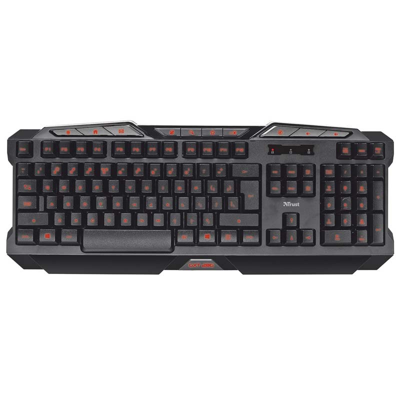 Trust GXT 280 LED Illuminated Gaming Keyboard