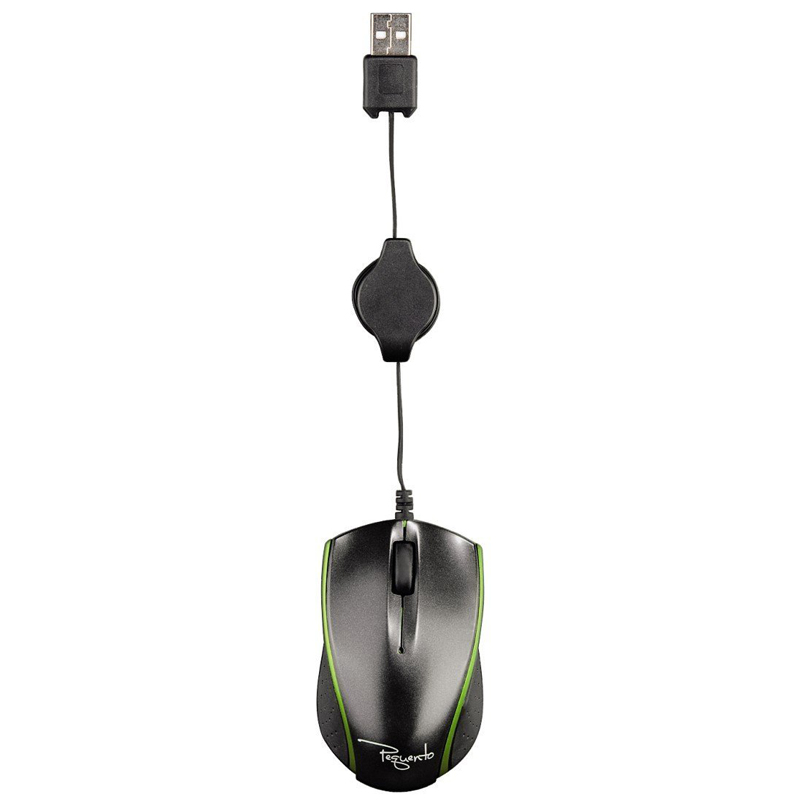 Hama Lasermaus "Pequento", Schwarz/Grün