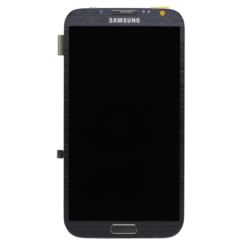 Samsung Galaxy Note 2 N7100 Display Komplettset grau