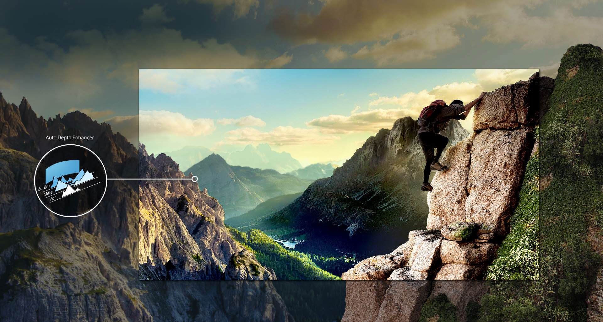 SAMSUNG UE65JU7590TXZG 163cm (65 Zoll) LED-Curved-4K-TV (Premium-Modell)