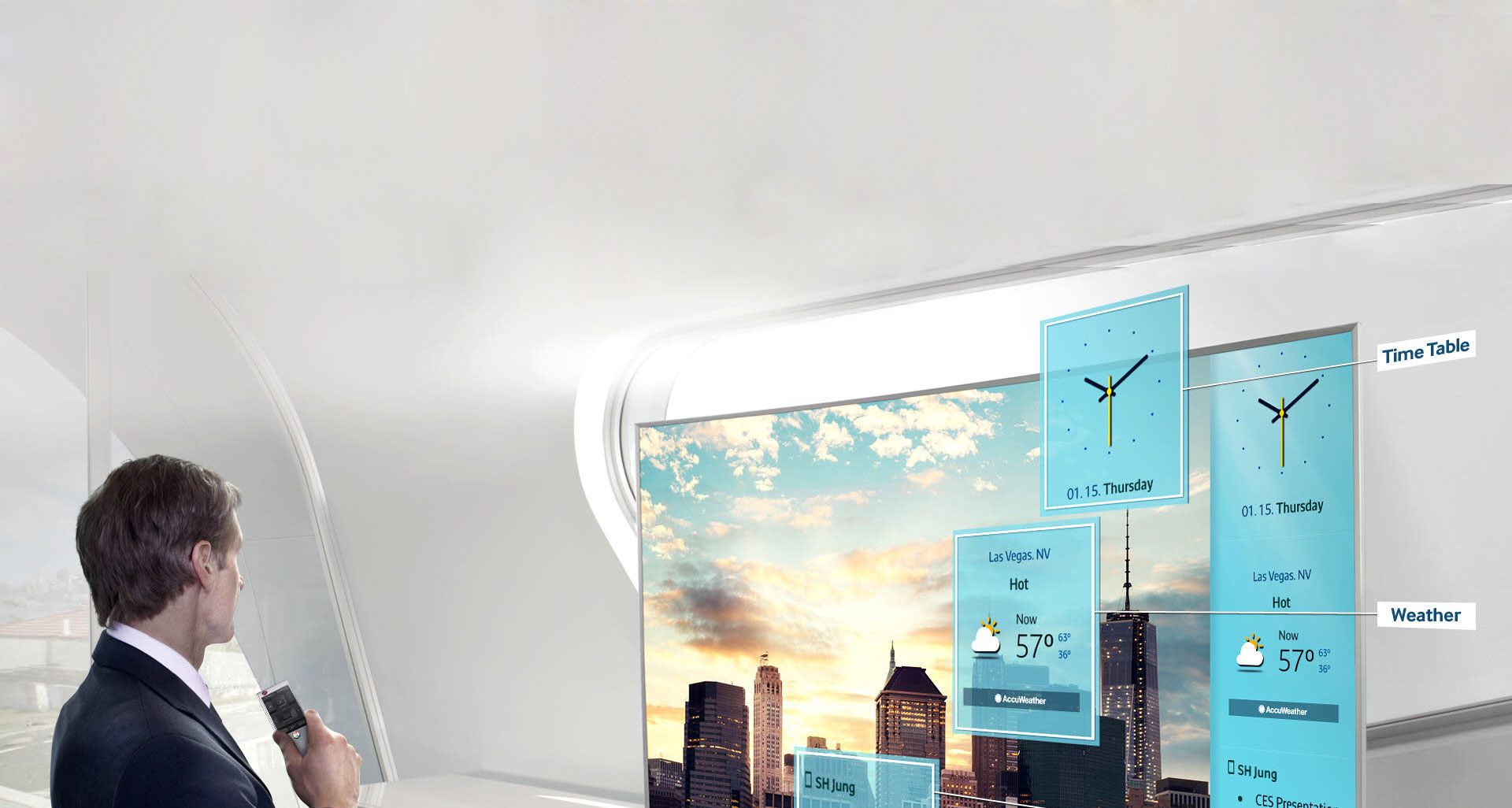 Samsung UE65JS8590TXZG 163cm (65 Zoll) LED-Curved-4K-TV (Premium-Modell)