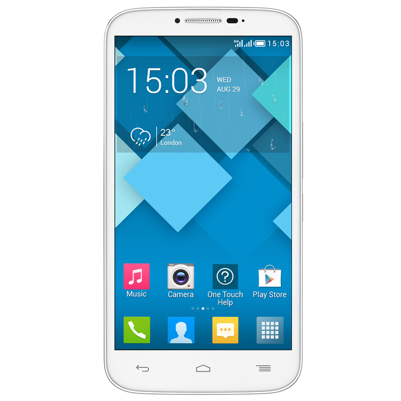 Alcatel One Touch Pop C9 Dual-SIM Handy weiß