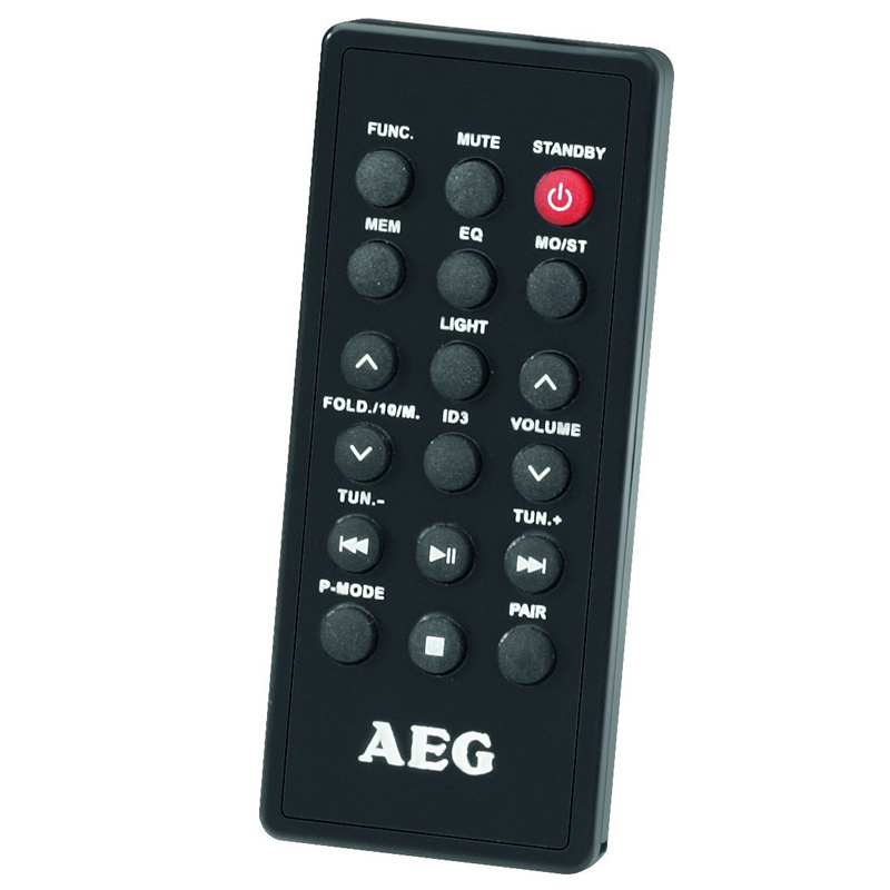 AEG SR4359BT Radioplayer schwarz