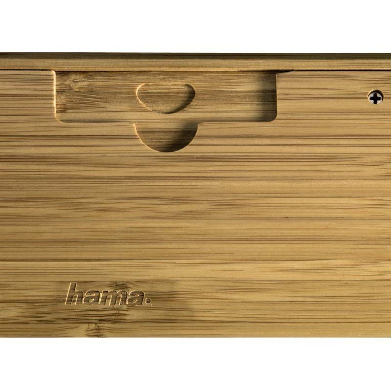 Hama Multimedia Funktastatur Bambus