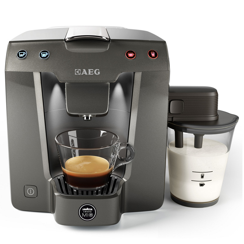 AEG FAVOLA LM 5400 Lavazza Espresso-Kaffeekapselautomat grey