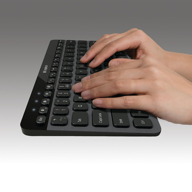 Logitech K810 illuminated Bluetooth Tastatur
