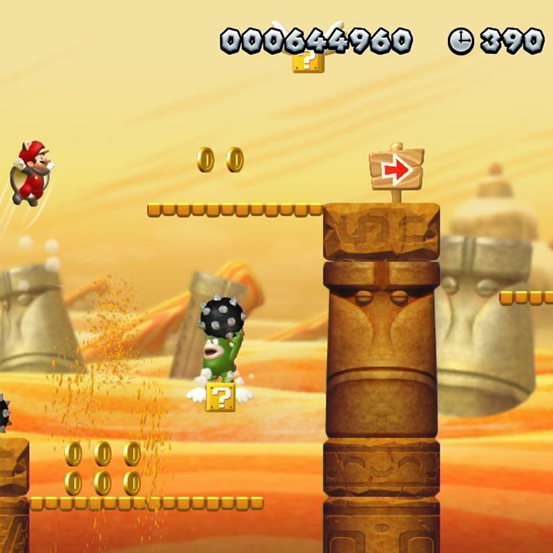 Nintendo Wii U Premium Pack 32GB Black + Super Mario & Luigi