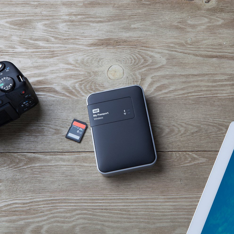 Western Digital My Passport Wireless 1TB externe Festplatte