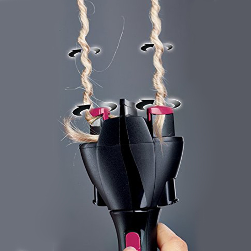 BaByliss Twist Secret TW1000E Lockenstab schwarz-pink