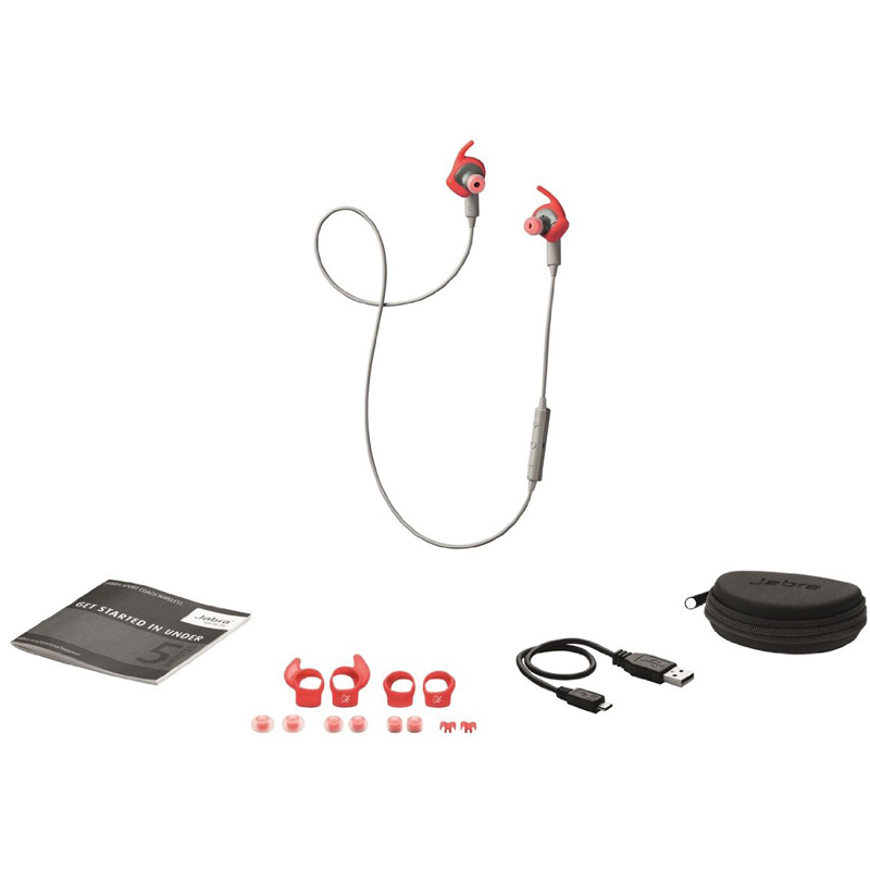 Jabra Sport Coach Wireless In-Ear-Kopfhörer rot