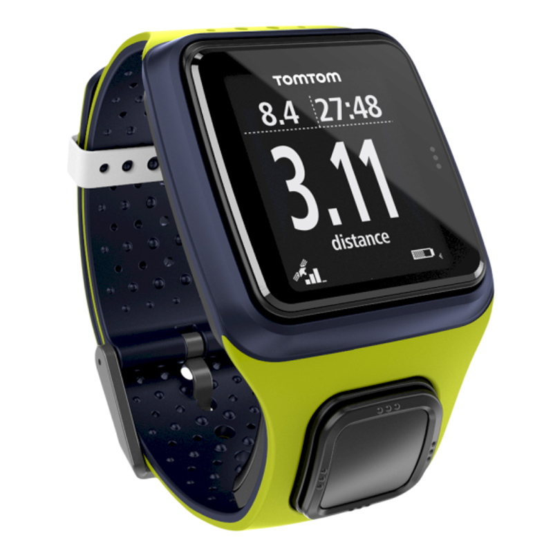 TomTom GPS Sportuhr Runner grün/dunkelblau