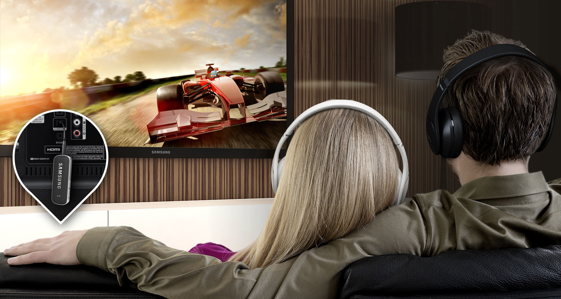 Samsung Bluetooth Dongle Level Link EO-RG920 weiß