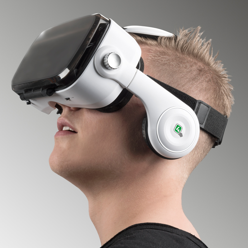 4smarts Spectator SOUND Universal VR-Brille weiß