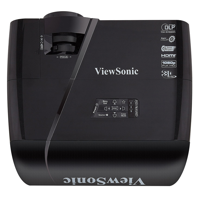 ViewSonic LightStream PJD7835HD DLP-Projektor schwarz
