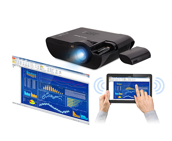 ViewSonic LightStream PJD7835HD DLP-Projektor schwarz Ausstellungsgerät