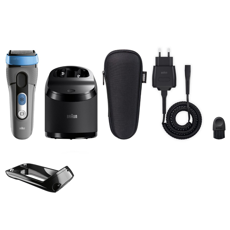 Braun CoolTec CT5cc elektrischer Rasierer/Rasierapparat mit Reinigungsstation
