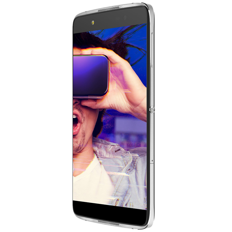 Alcatel Idol 4+ Smartphone metal silber inkl. VR-Brille