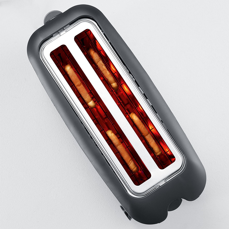 Severin AT 2509 Automatik-Toaster edelstahl