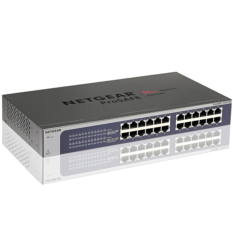 Netgear 24-Port ProSAFE Plus Gigabit Switch