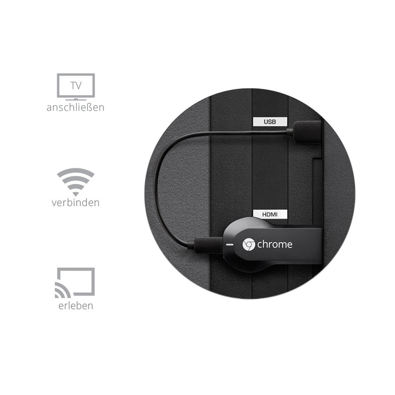 Google Chromecast HDMI Streaming Media Player