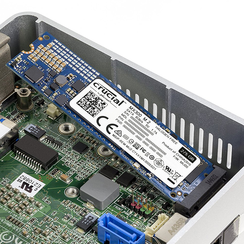 Crucial MX300 M.2 2280SS Solid-State-Drive 275GB