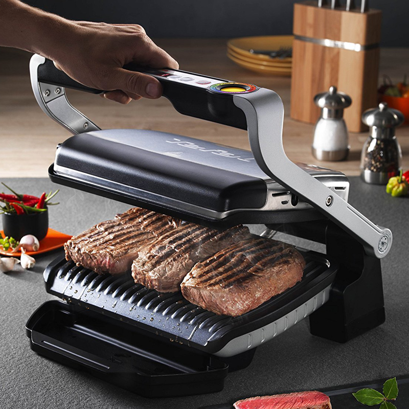 Tefal GC 702D Optigrill Grau