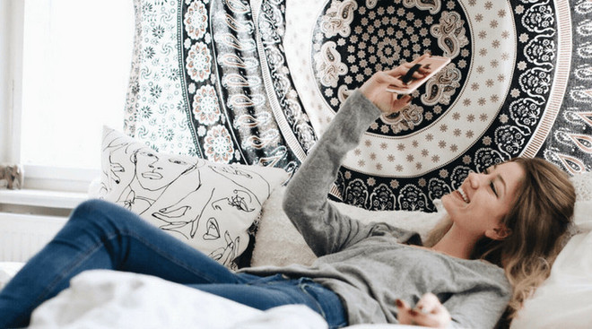 Happy Strappy Smartphone Fingerhalter ganz rosegold