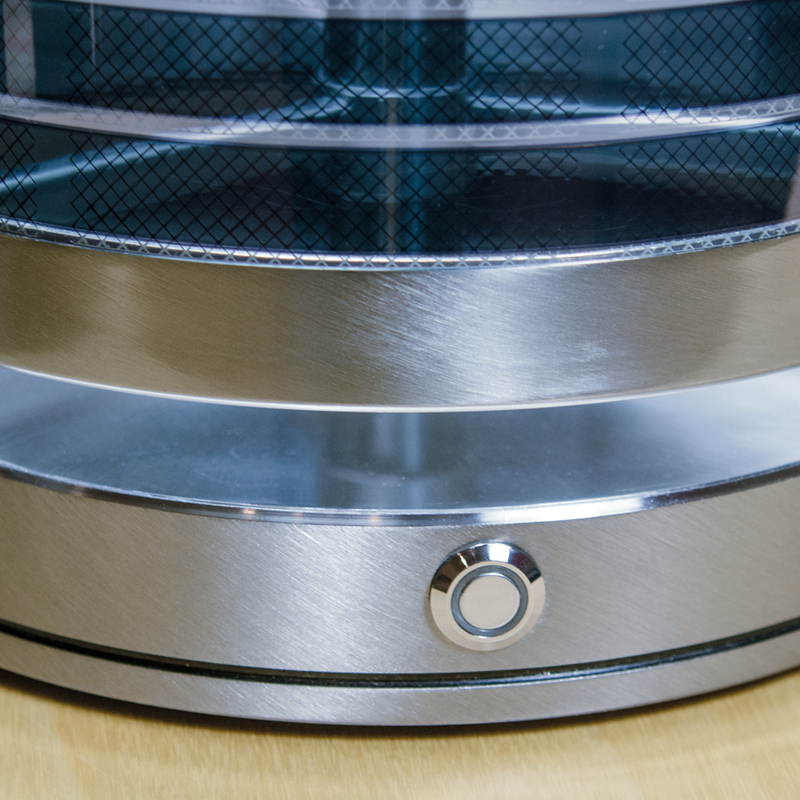 STOOL +SOL Tischleuchte kompakt, Edelstahl