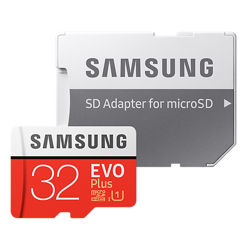 Samsung EVO+ 32GB microSDHC Card 2017 mit Adapter