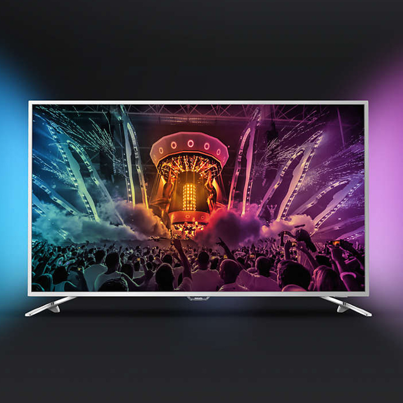 Philips 43PUS6501/12 109,2 cm (43 Zoll) Ultraflacher Android 4K-Fernseher