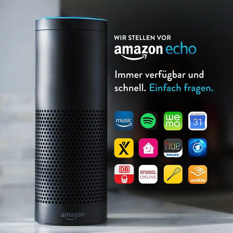 Amazon Echo schwarz