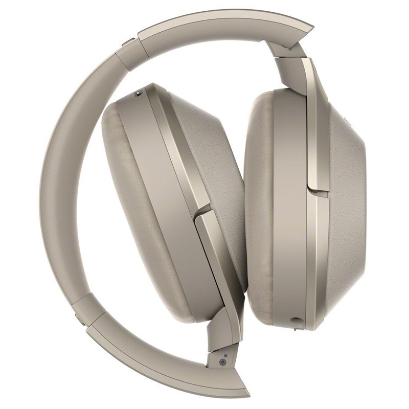 Sony MDR-1000X kabelloser High-Resolution Kopfhörer champagner