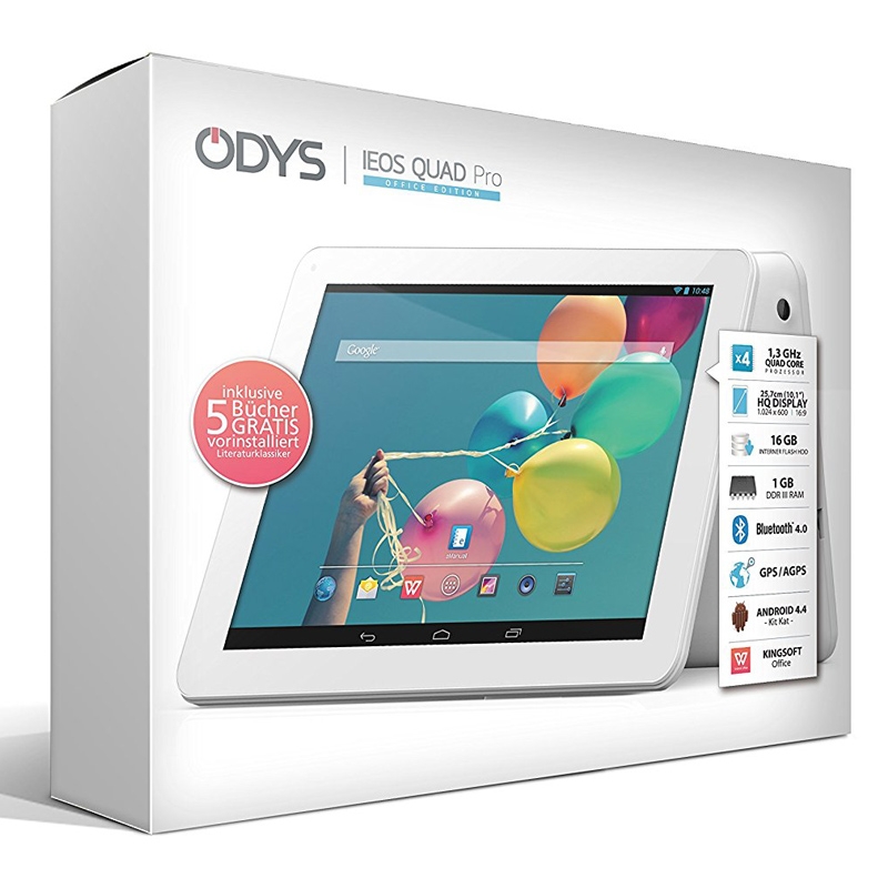 Odys Ieos Quad 10 pro (10,1 Zoll) Tablet-PC