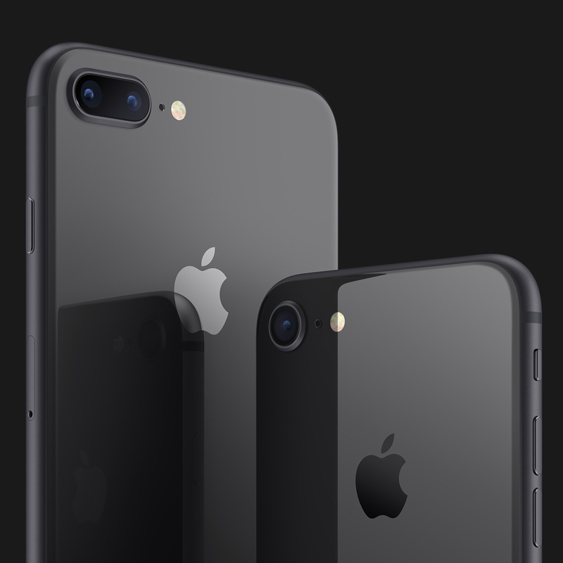 Apple iPhone 8 Plus 256GB Schwarz Smartphone