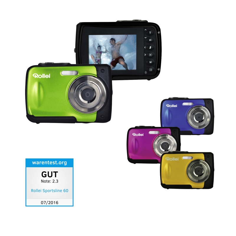 Rollei Sportsline 60 schwarz Digitalkamera