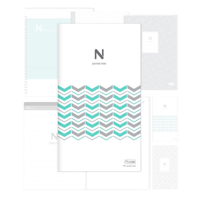 NEOLAB 5x Pocket Notebook Gitterlinien