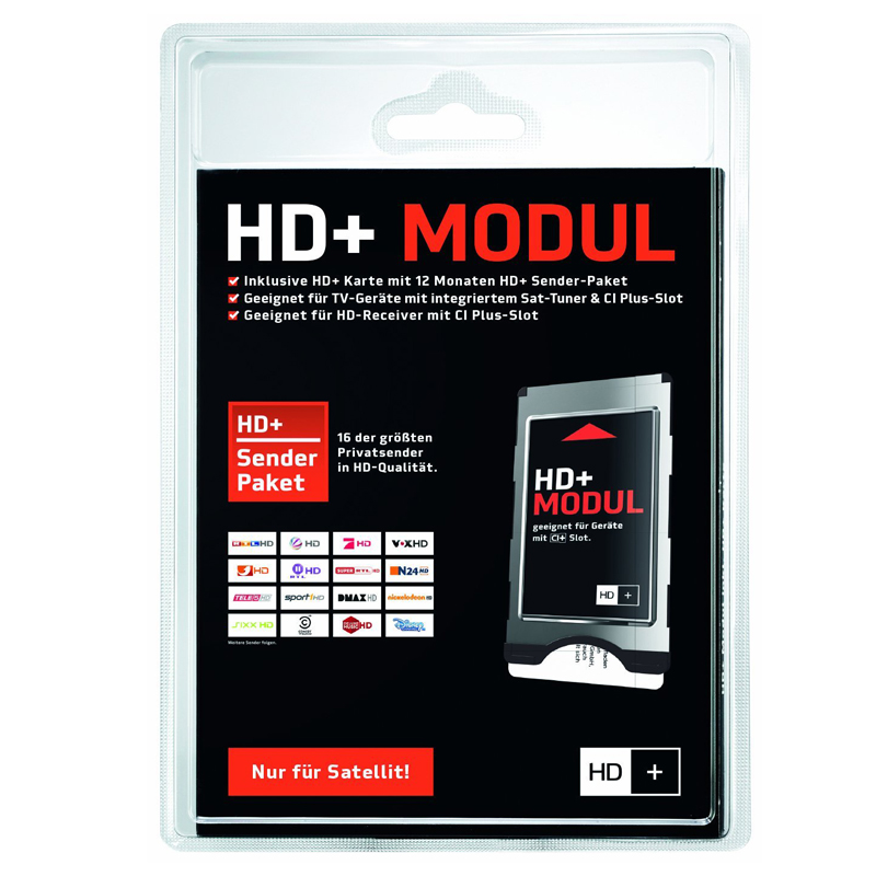 CI+ Modul inkl. HD+ Karte für 12 Monate