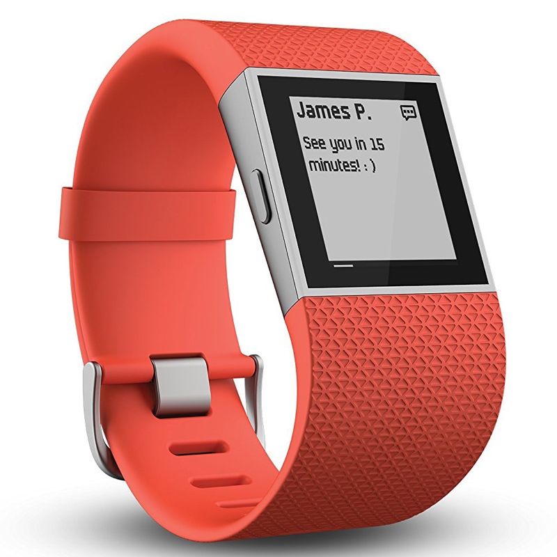 Fitbit Surge small größe S orangerot