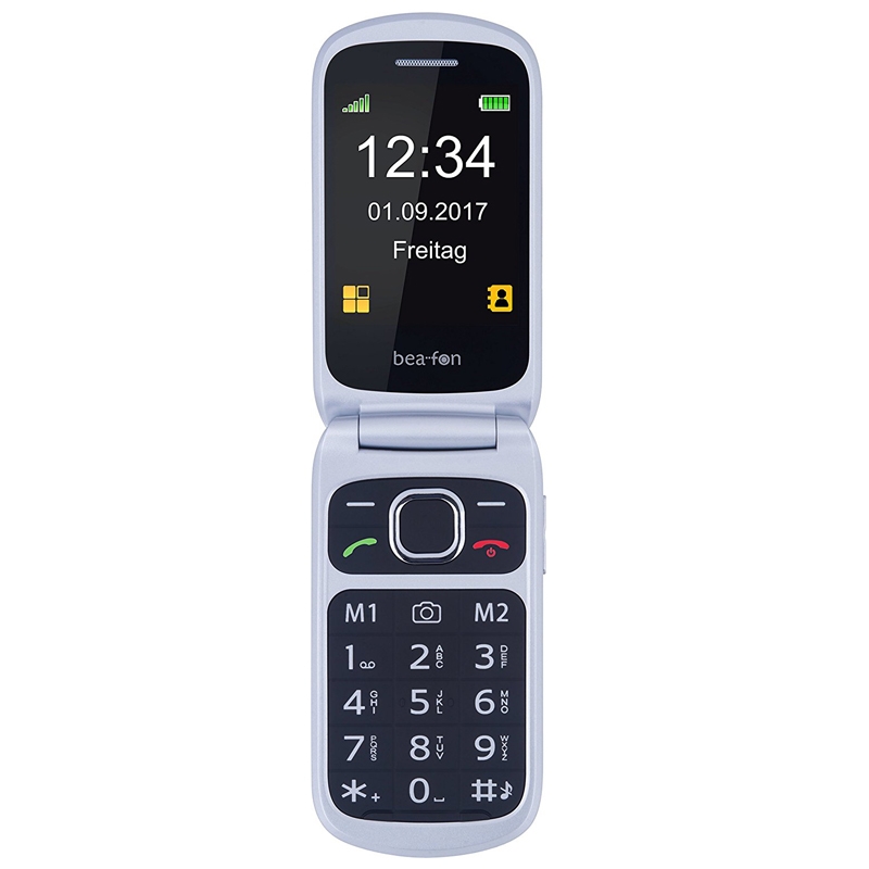 Beafon SL630 Seniorentelefon Klapphandy schwarz silber