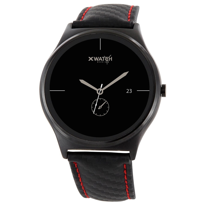 Xlyne X-WATCH QIN XW PRIME II Carbon red black Smartwatch