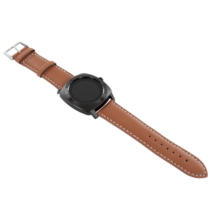 Xlyne Smartwatch Wechselarmband 24mm Light cognac brown für XLYNE NARA XW PRO