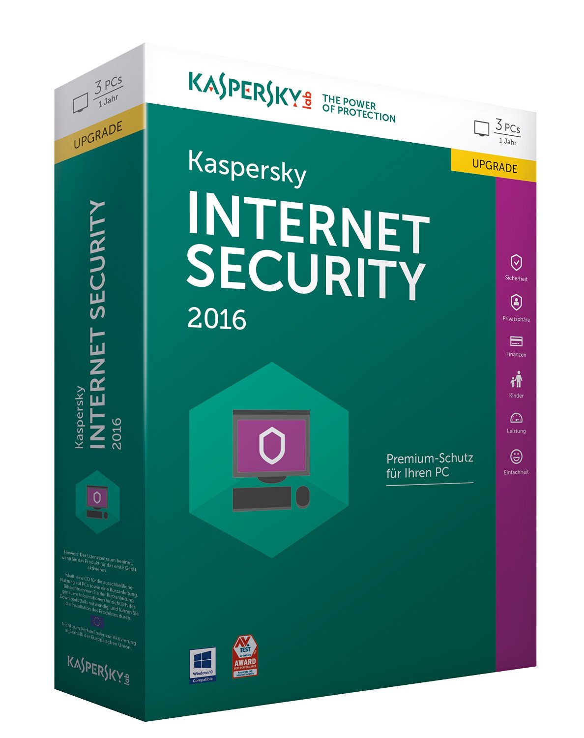 Kaspersky Internet Security 2016 3 User Upgrade