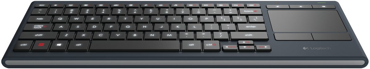 Logitech K830 Wireless Illuminated Living-Room Keyboard